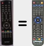 Telecomando sostituto di DMB110HD