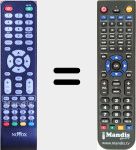 Telecomando sostituto di NLD-3210