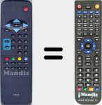 Telecomando sostituto di Quelle003