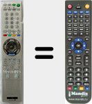 Telecomando sostituto di RM-GA 004 (147945111)