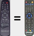 Telecomando sostituto di CCS170