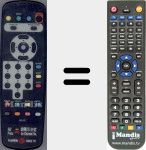 Telecomando sostituto di RC107