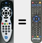 Telecomando sostituto di Nbox001
