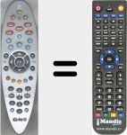 Telecomando sostituto di Ono001