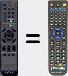 Telecomando sostituto di S3012-CI
