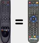 Telecomando sostituto di SUN002