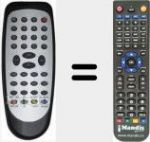 Telecomando sostituto di NP51