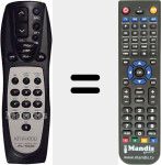 Telecomando sostituto di RC505 (A70205905)