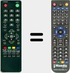 Telecomando sostituto di RCLSSTB10
