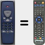 Telecomando sostituto di 262586461