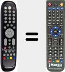 Telecomando sostituto di PRC30B