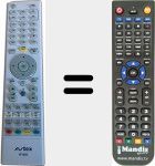 Telecomando sostituto di W153D