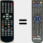 Telecomando sostituto di LDVD1535