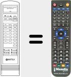 Telecomando sostituto di 01070701