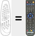 Telecomando sostituto di 1030