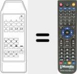 Telecomando sostituto di 105-523 C