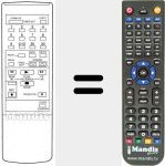 Telecomando sostituto di 108 005 000