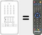 Telecomando sostituto di 16 PROGRAMMI IR