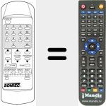 Telecomando sostituto di 2070501