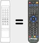 Telecomando sostituto di TC 5120