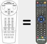 Telecomando sostituto di 3128 127 00132