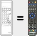 Telecomando sostituto di MARK 4 A TEXT