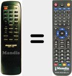 Telecomando sostituto di ESR 700