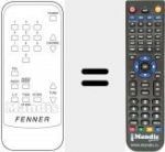 Telecomando sostituto di F SAT 6BE