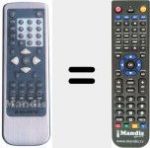 Telecomando sostituto di JX-2055