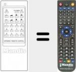 Telecomando sostituto di CB 515