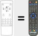 Telecomando sostituto di RC 2144 HY 36 SIL