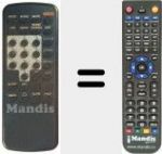 Telecomando sostituto di RC 70 / 1-9202