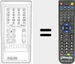 Telecomando sostituto di RC IV 24 FACH