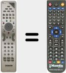 Telecomando sostituto di RCS 615 TCL M1