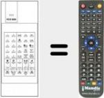 Telecomando sostituto di RCS 6280