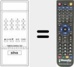 Telecomando sostituto di REMOTE CONTROL UNIT 12P