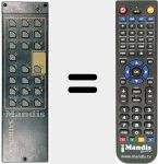 Telecomando sostituto di SAT BOX TZ-ER 200