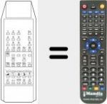 Telecomando sostituto di TC 115 TEXT