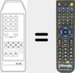 Telecomando sostituto di TC 115