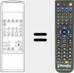 Telecomando sostituto di TC 142