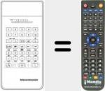 Telecomando sostituto di TC 360