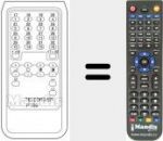 Telecomando sostituto di TELEDRIVER T 709