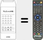 Telecomando sostituto di TLC 412 VB