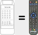 Telecomando sostituto di TLC 412 VB