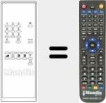 Telecomando sostituto di TM 20