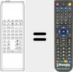 Telecomando sostituto di TM 99