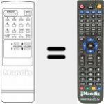 Telecomando sostituto di TVC W / PICTURE +