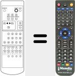 Telecomando sostituto di UKV 620