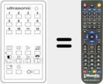 Telecomando sostituto di US 12 PROG