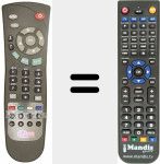 Telecomando sostituto di VB